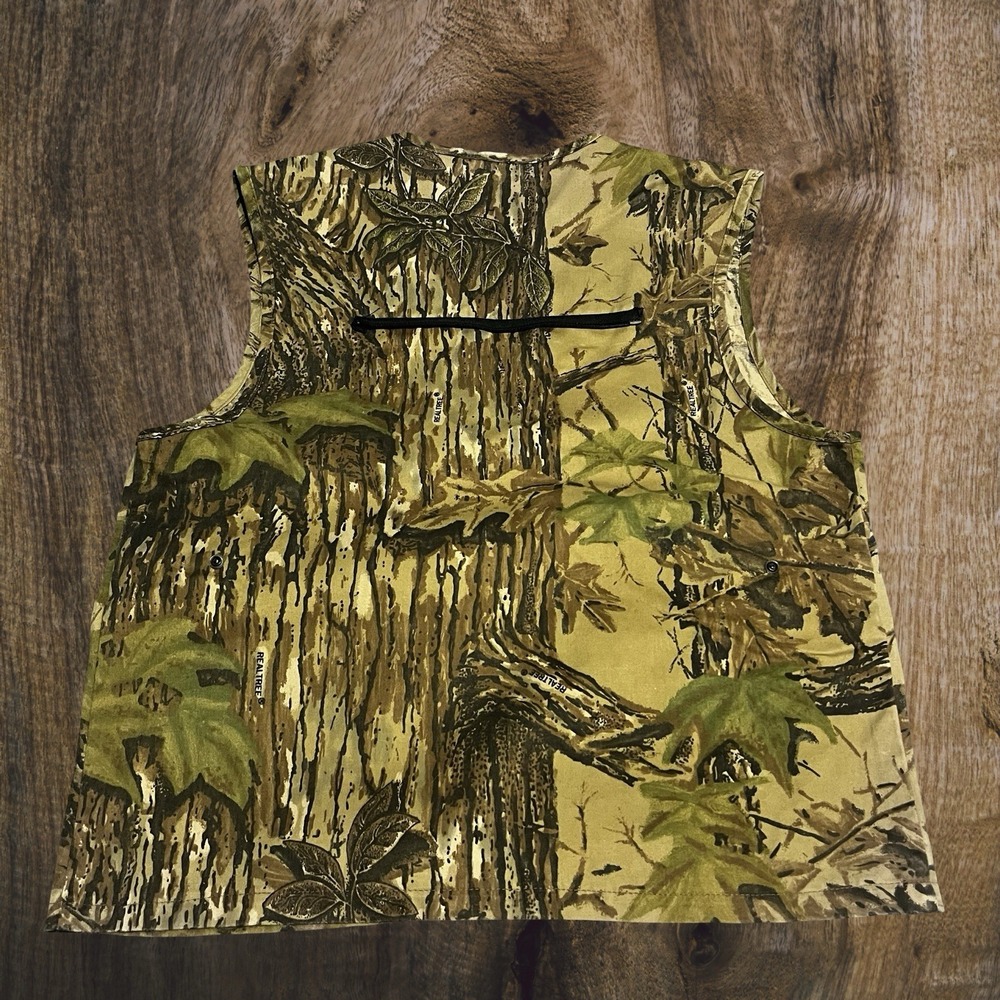 Vtg Walls Realtree Camo Vest Men's Large - Picture 3 of 5